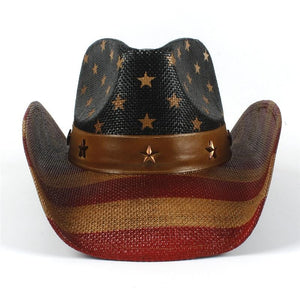 Fashion Men Cowboy Hat Summer Western Sombrero Hombre Hat Cowboy Sun Hat Good Package