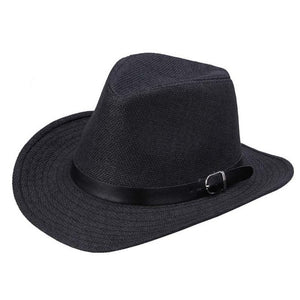 Summer Men Hat Straw Hat Cowboy Hat Fashion Western COW BOY Cavalry Hatband HOT